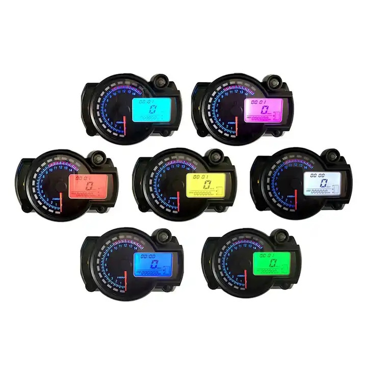 Motorcycle Modification Dashboard Meter Digital Speedometer Speed Meter Gauge Motorcycle instrument