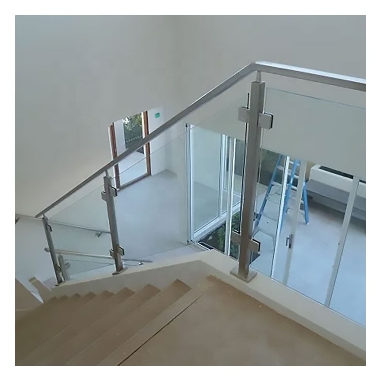 High Quality Stainless Steel 316 Grade Mirror Finish Railing For Porch Stair Balcony Handrail