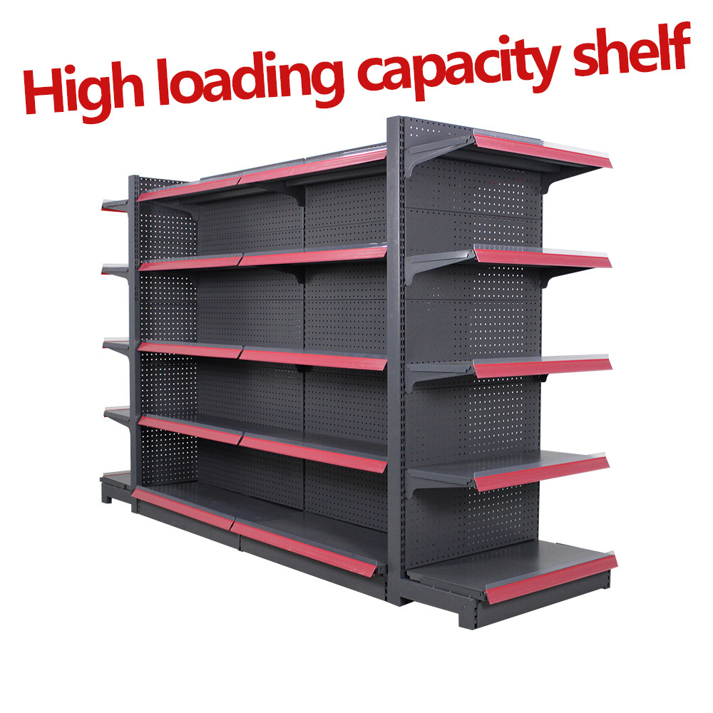 2023 Top Quality racks steel storage  gandola s store shelf shop  supermarket shelves display