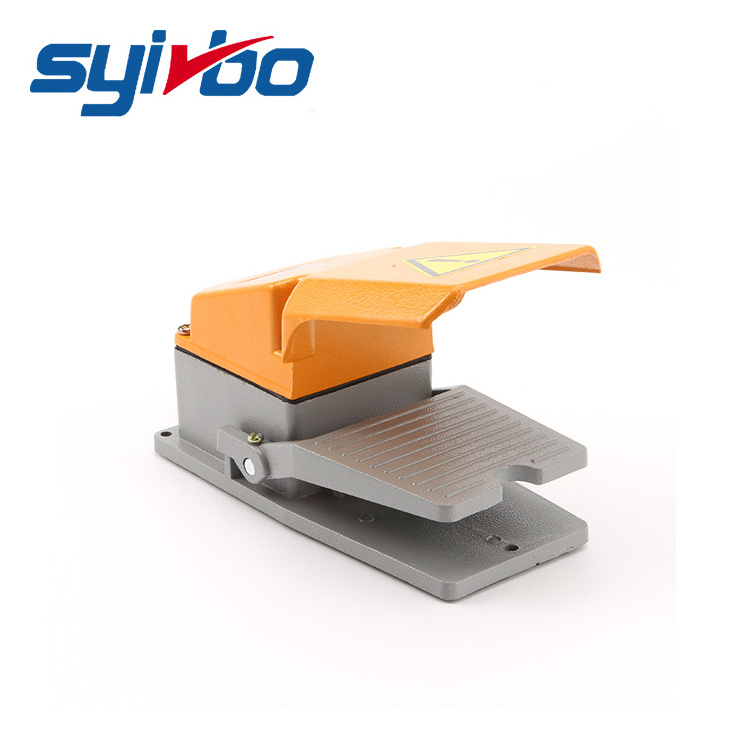 XINGBO 15A 250V 1A1B self-lock press brake foot pedal switch