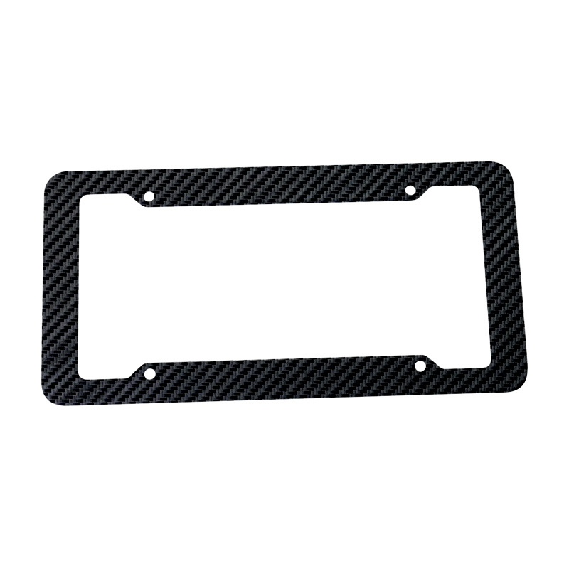 Customizable new high-quality high-strength carbon fiber General Motors license plate cover