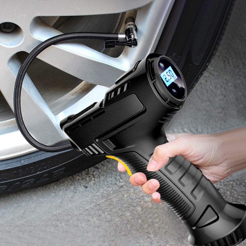 Wireless Handheld Inflation Car Tyre Pump Air Compressor Car Electric Air Pump Mini Portable Air Pump For Car Tires