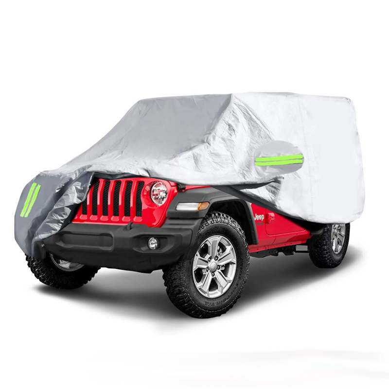 Wrangler Car Cover Car Clothing Cover Wrangler Double Door 2/4-Door Waterproof Sunscreen Outdoor Protection Car cover