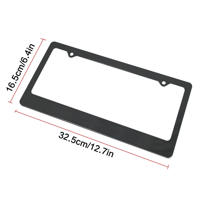 New Customizable Paraguay License Plate Frame ABS Material