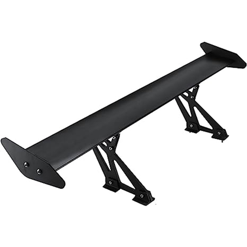 Aluminum 121 Black Tail Aluminum Alloy Tail Iron Bracket Aluminum Alloy Automotive universal tail spoiler