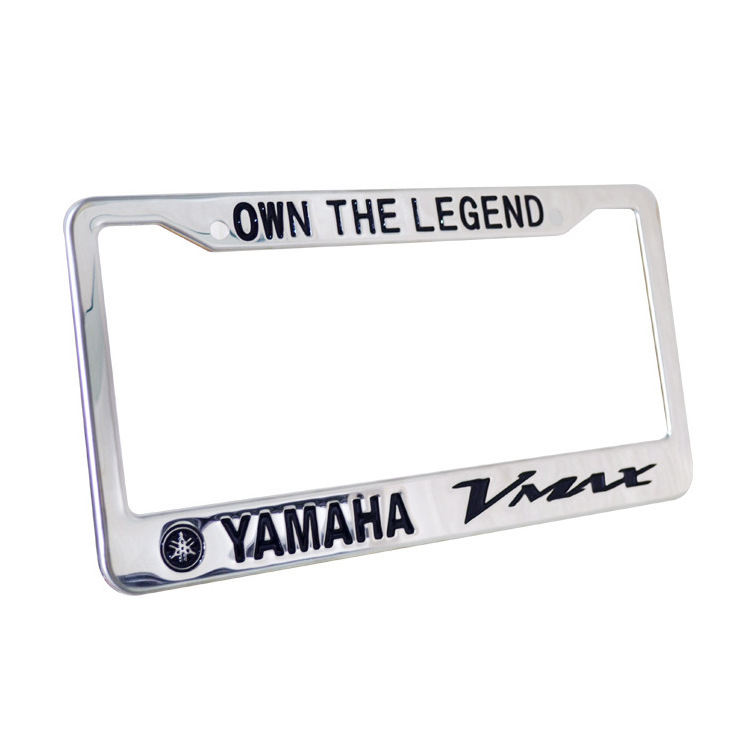 American size high-grade customized metal car motorcycle license plate cover