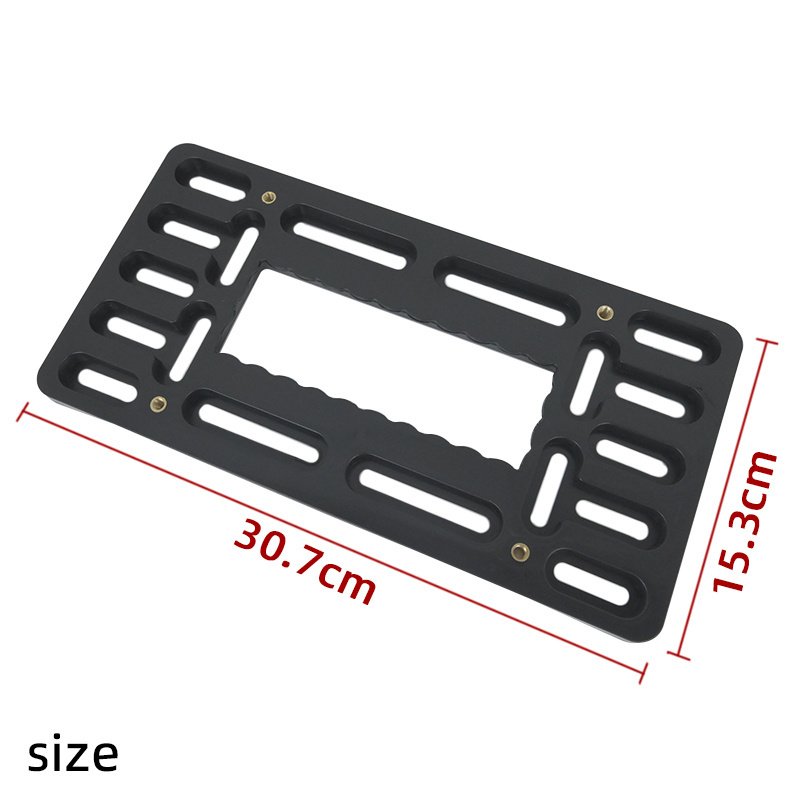 USA SIZE ABS PLASTIC Material License Plate metal Frame license plate cover 31*16cm American plate holder