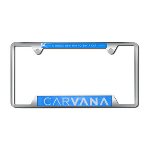 Hot-selling American size can be customized with zinc alloy automobile universal license plate frame metal license plate cover