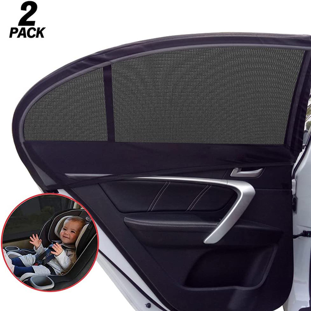 New car sun visor curtain sun visor 54 * 36 two-piece adsorption window side visor