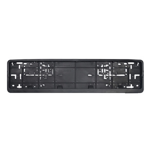 European size plastic license plate cover digital license plate cover can be customized with logo design