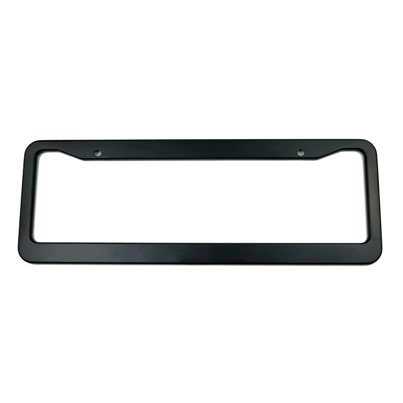 Hot-selling European standard size can be customized for the metal license plate frame of general vehicle license plate