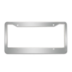 American size high-grade customized metal car motorcycle license plate cover