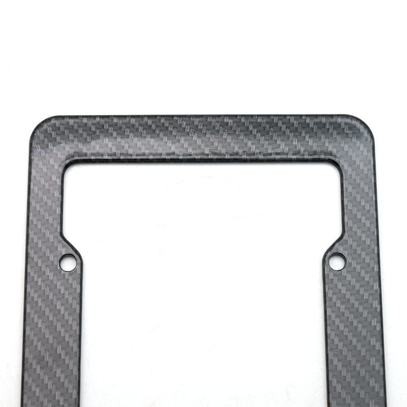 Customizable new high-quality high-strength carbon fiber General Motors license plate cover