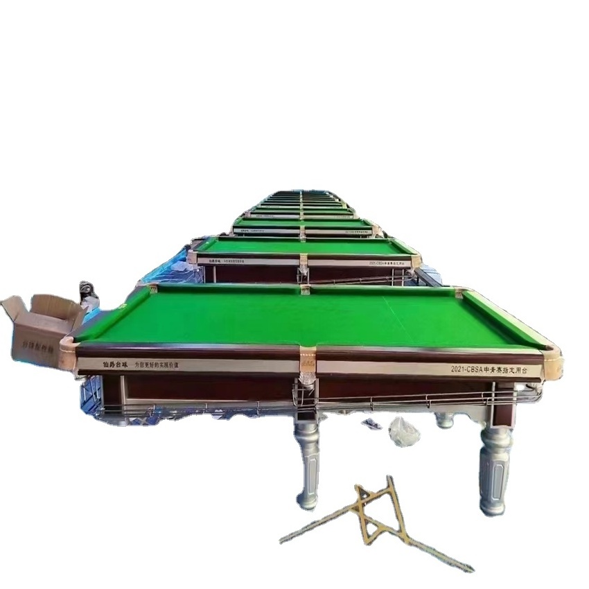 Billiards Table Standard Commercial Chinese Style American Black Eight Adult Household Indoor Marble Table Factory Direct Sales