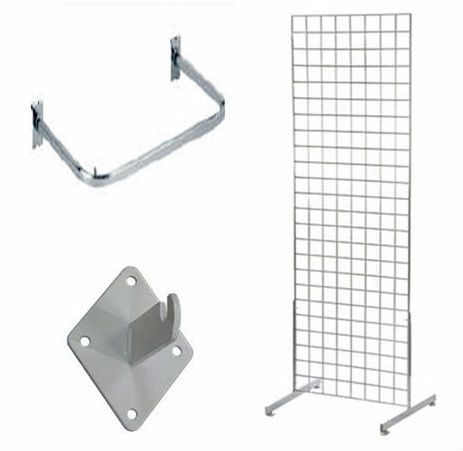 Sigmetal Wholesale Supermarket Store Shop Wall Metal Wire Grid Panel