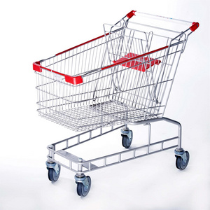 XGMT Multifunction Supermarket Shopping Metal Cart Trolley Price For Elderly