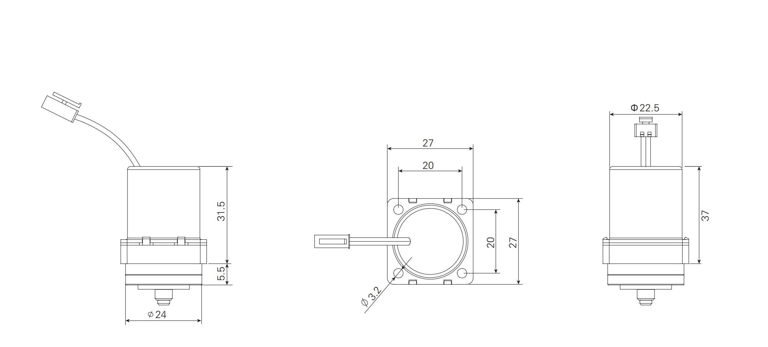 Dc12v Remote Electric Control Water Pulse Brass Solenoid Valve For Intelligent Sanitary System And Faucet System