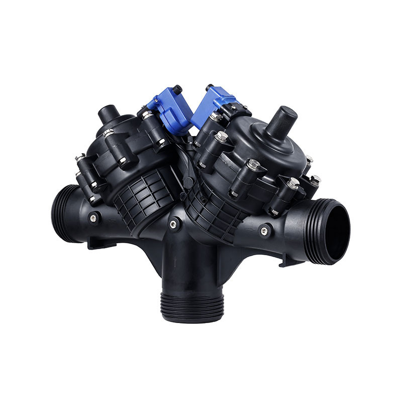 Drip Sprinkler Hydraulic Water Latching 3.6VDC Irrigation Solenoid Valve DN80L 90mm diameter Double Motor Control Chamber Plus