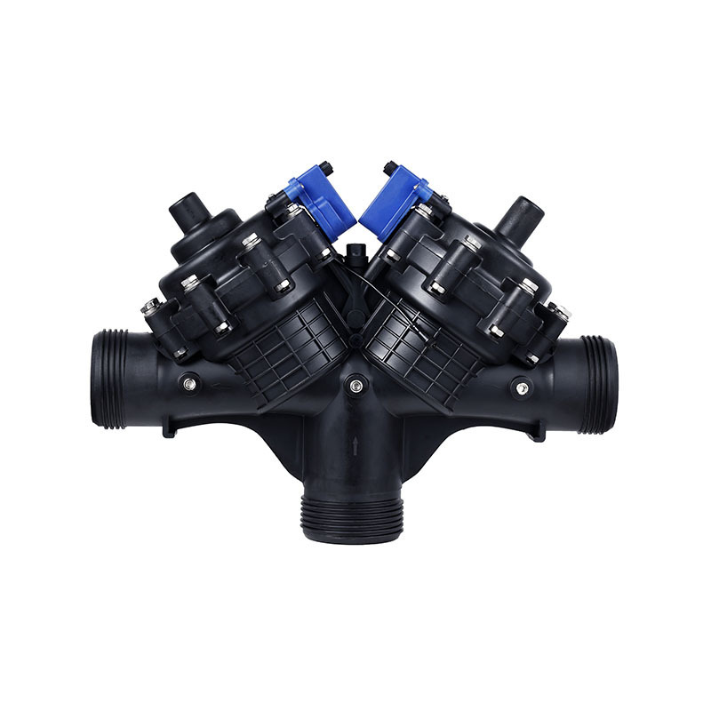 Drip Sprinkler Hydraulic Water Latching 3.6VDC Irrigation Solenoid Valve DN80L 90mm diameter Double Motor Control Chamber Plus