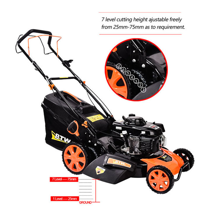 lawn mower/self-propelled lawn mower for garden sets 196CC