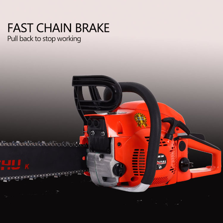 XINGHU Popular Product 58cc 52cc Chainsaw XH-5800 Oregon Carlton 2 Stroke Gasoline Chain Saw