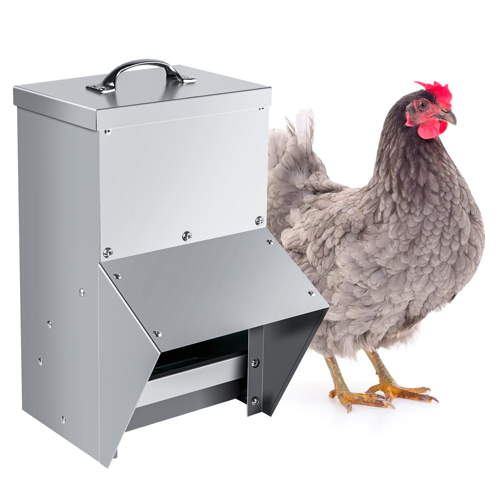 Automatic Brolier Feeding System Floor Feeding System for Broiler Chicken Farm House Ground Poultry Feed Equipment