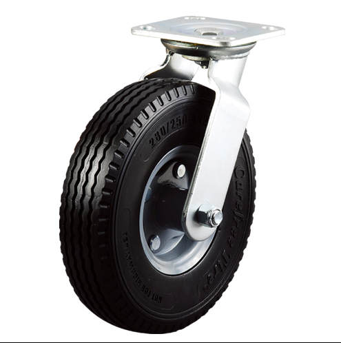 10inch pu foam tire 120Kg capacity caster wheel  for outdoor using