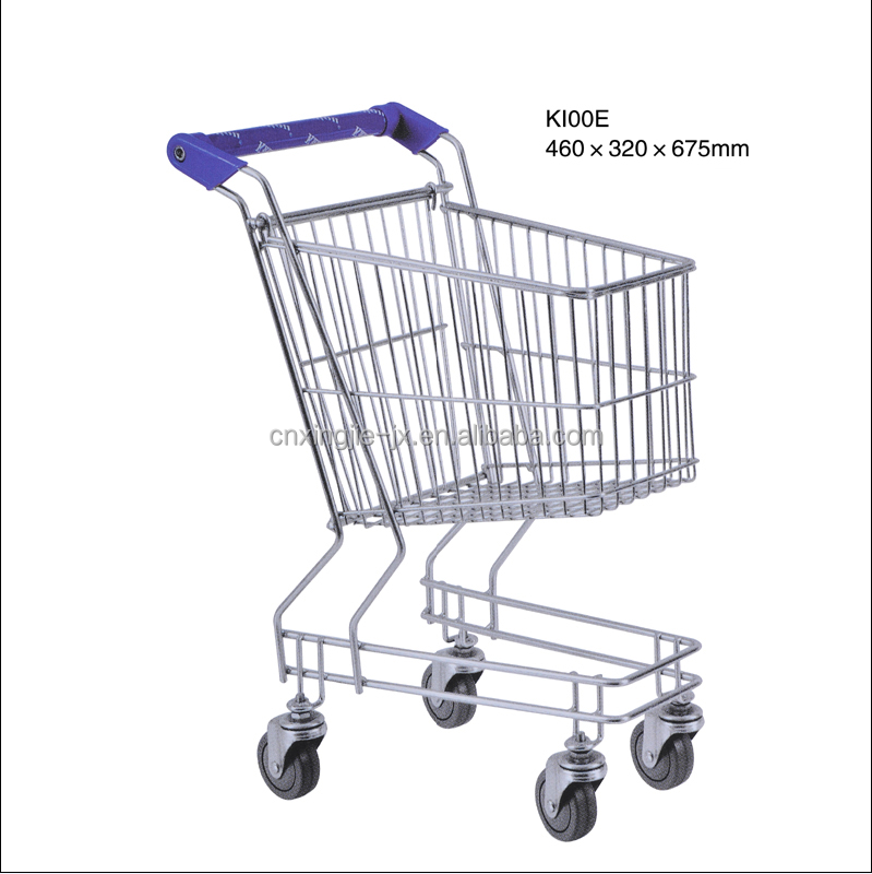 K100 Kids Retail Shopping Cart Supermarket Shopping Trolley for Child