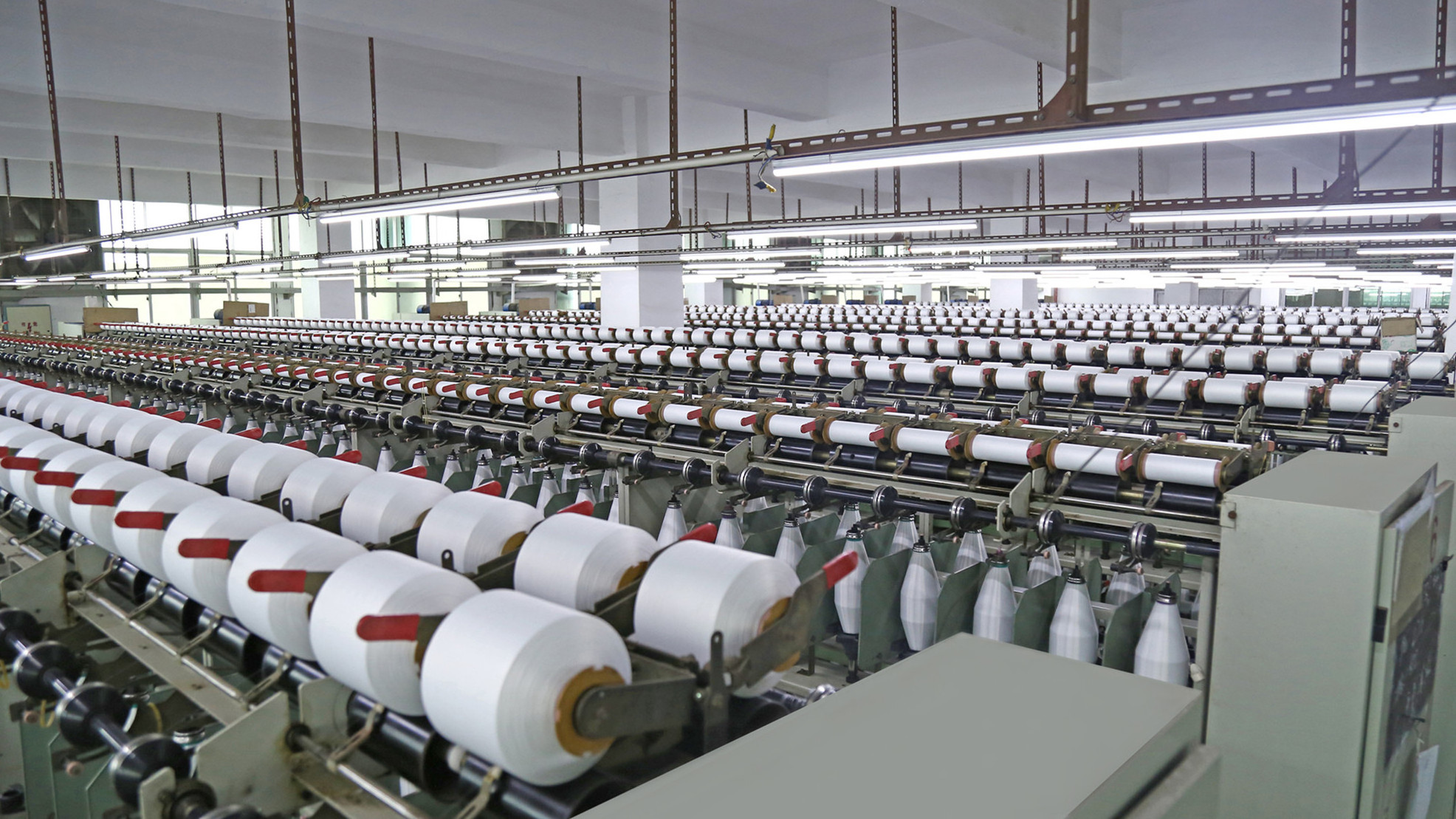 Strong china supplier Xinglilai recycle pty plastic yarn grs polyester Regenerated recycled yarn for weaving ribbon label