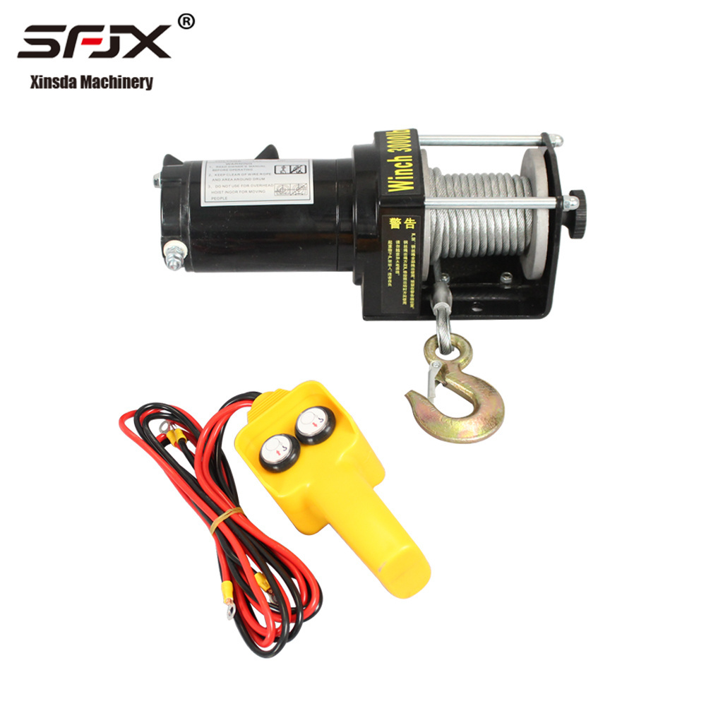 4500lbs fast speed 12V IP68 waterproof auto electric winch for sale