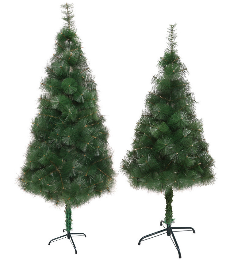 Home Decor Pre Lit Christmas Tree for Decoration Christmas Tree Holiday Indoor 3ft to 7ft Green OEM Customized PVC Item Outdoor