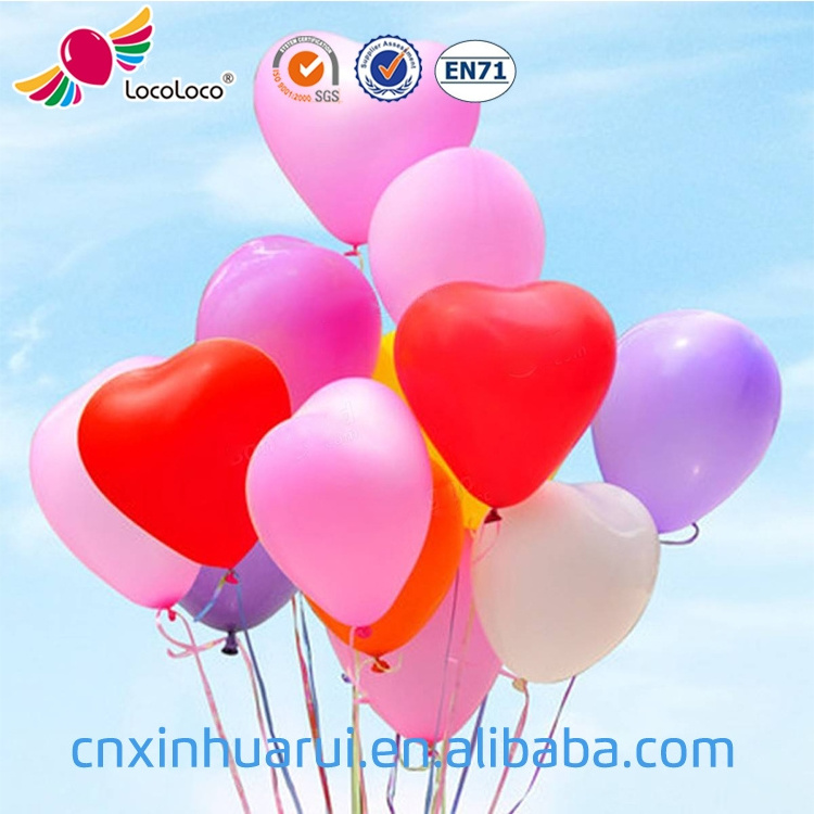 All kind of size balloons party latex free balloon cattex heart balloons