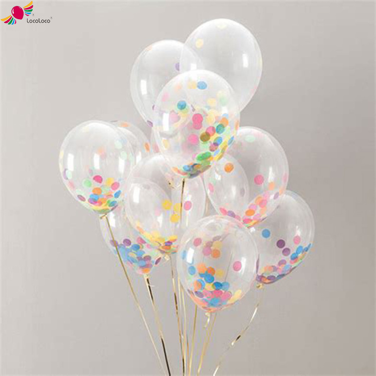 2024 Latex Balloon Globos-al-por-mayor Globos confetti  For Wedding Birthday globo de confeti for Merry Christmas Party