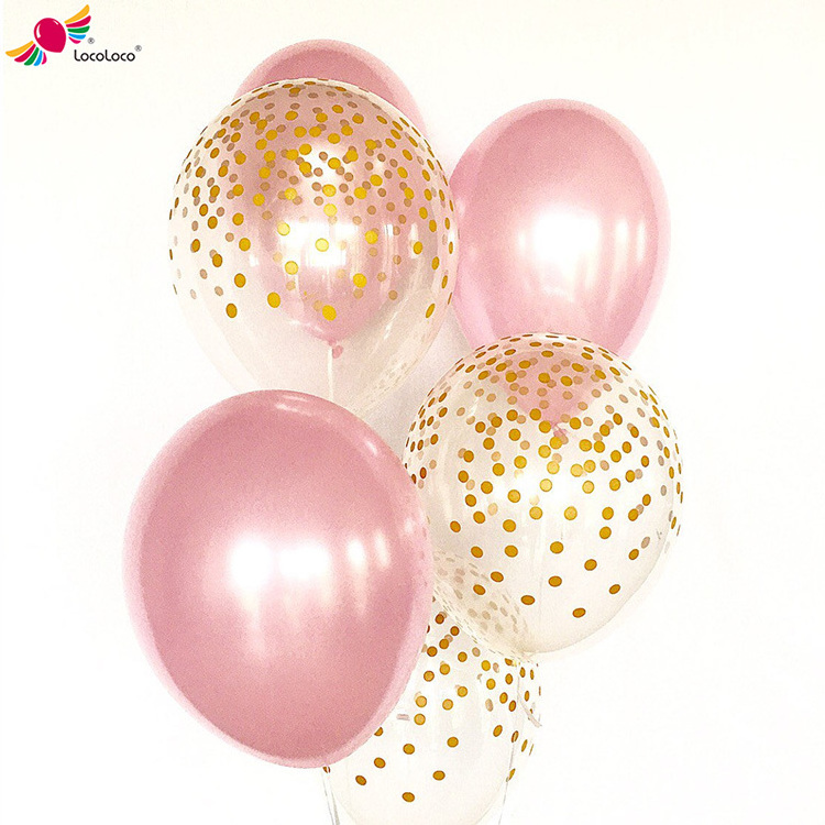 2024 Latex Balloon Globos-al-por-mayor Globos confetti  For Wedding Birthday globo de confeti for Merry Christmas Party