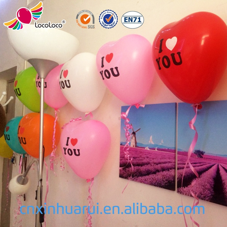 All kind of size balloons party latex free balloon cattex heart balloons