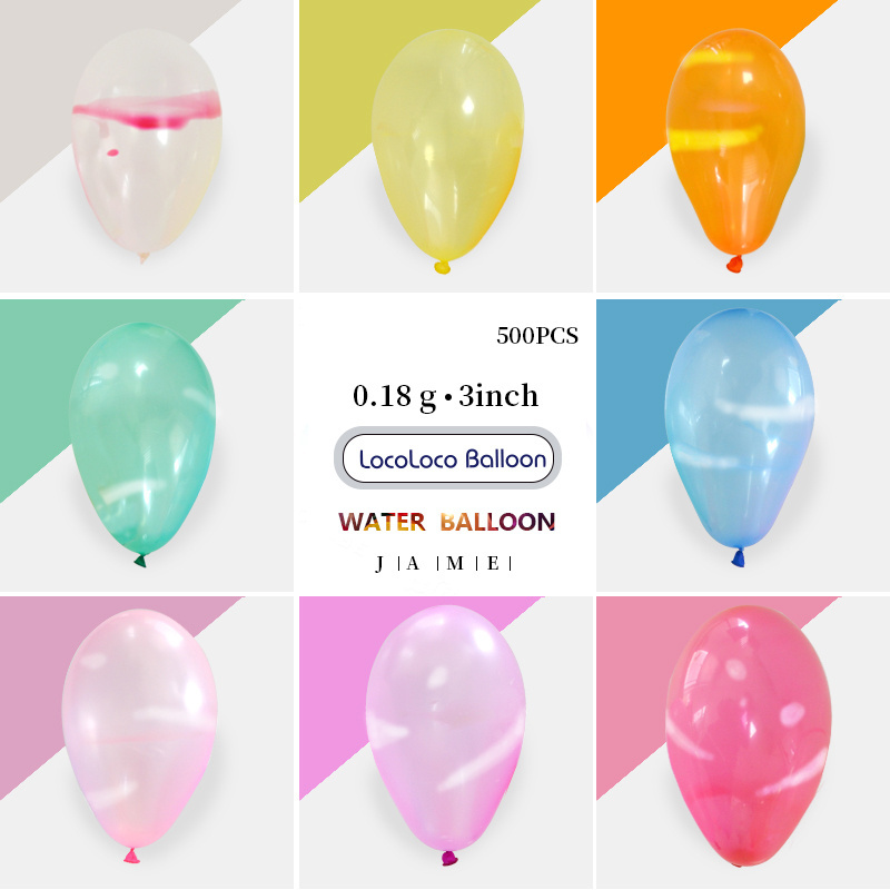 2024 100PCS Professional China Wholesale Magic Latex Water Balloons