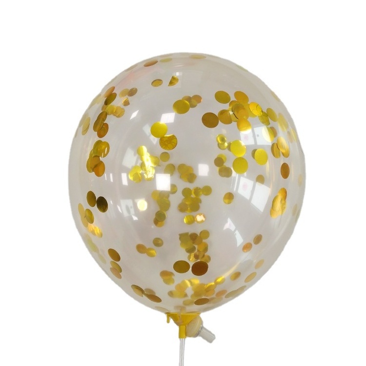 2024 Latex Balloon Globos-al-por-mayor Globos confetti  For Wedding Birthday globo de confeti for Merry Christmas Party