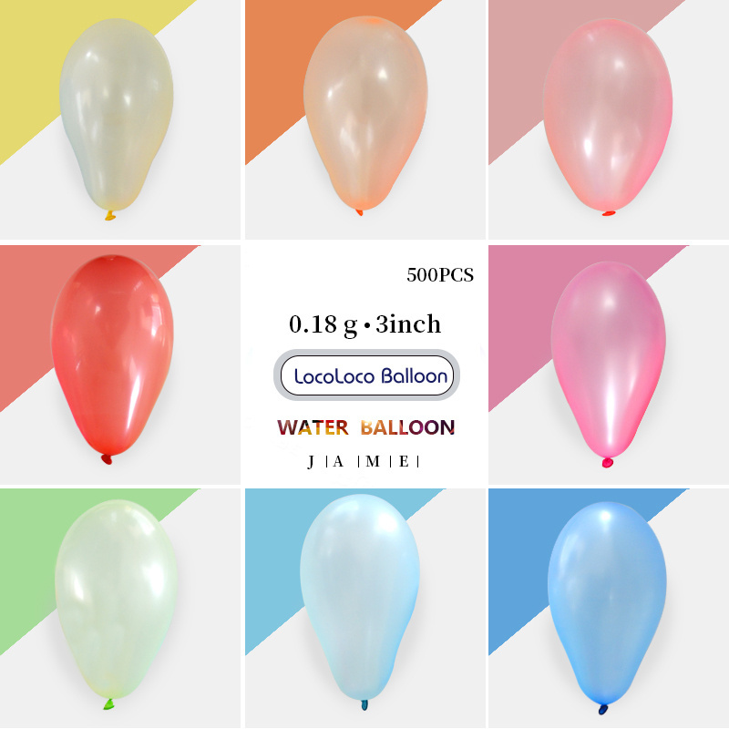 2024 100PCS Professional China Wholesale Magic Latex Water Balloons