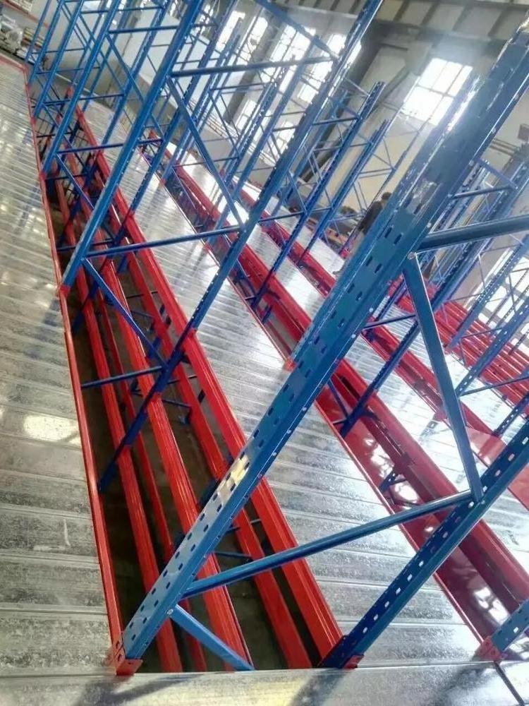 Heavy duty metal warehouse storage rack customized shelves and loading capacity at factory price