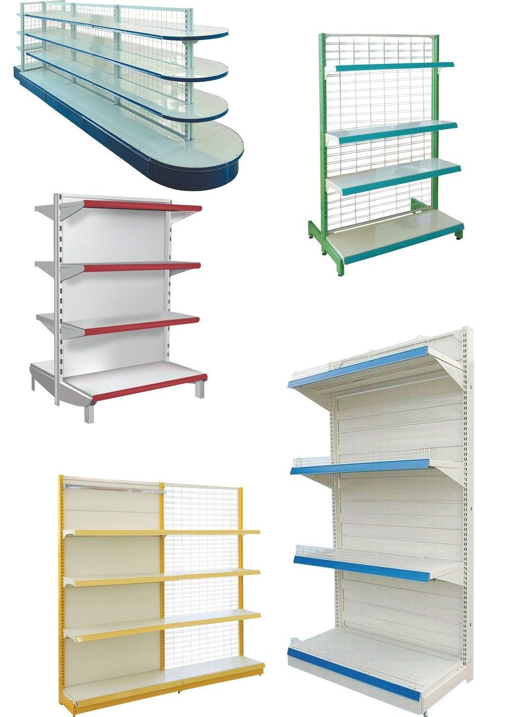 supermarket mall use shelving & grocery goods shelf