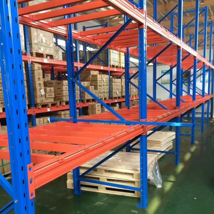 Heavy duty metal warehouse storage rack customized shelves and loading capacity at factory price