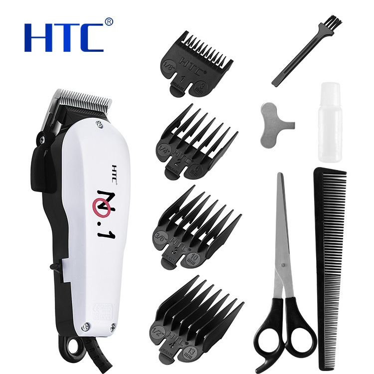 HTC professional gold hair clippers and trimmers machine tondeuse cheveux oem CT-201-W