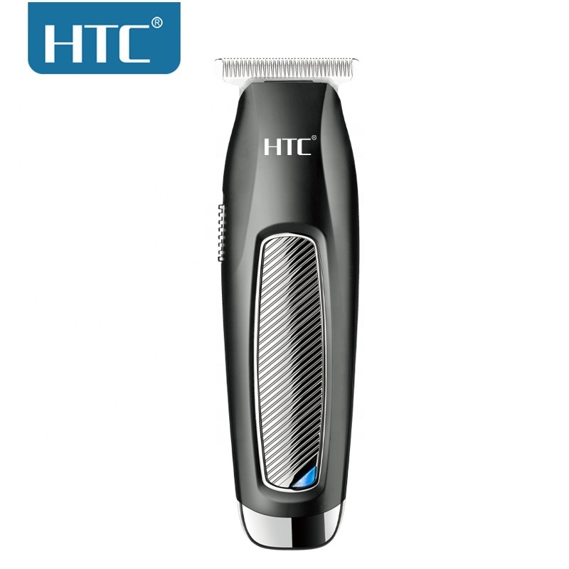 HTC AT-229 T- Blade zero cutting rechargeable hair clipper trimmer for barber and home use suitable outline and other hairstyle