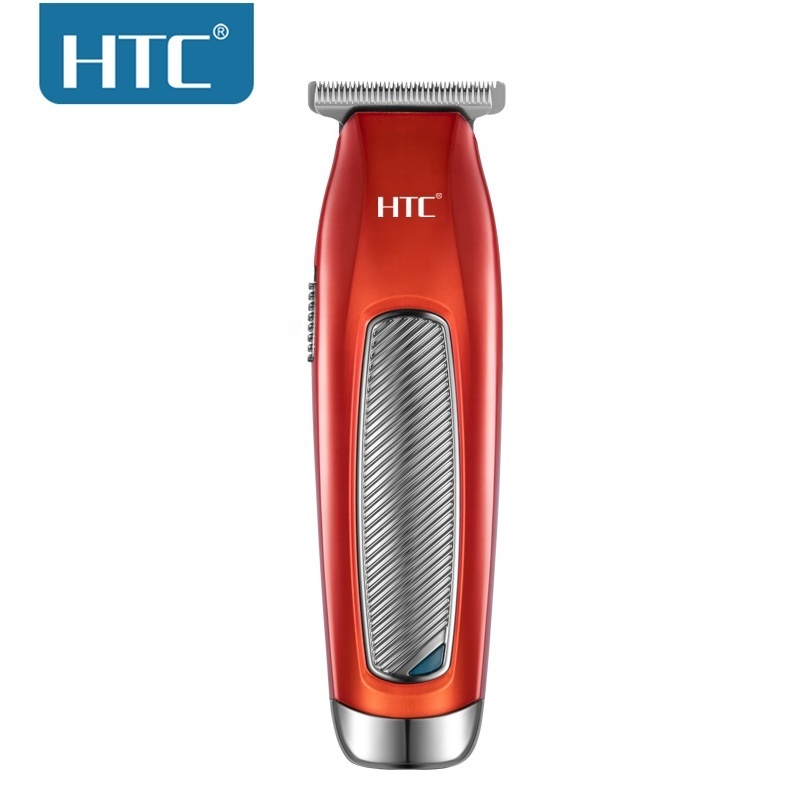 HTC AT-229 T- Blade zero cutting rechargeable hair clipper trimmer for barber and home use suitable outline and other hairstyle