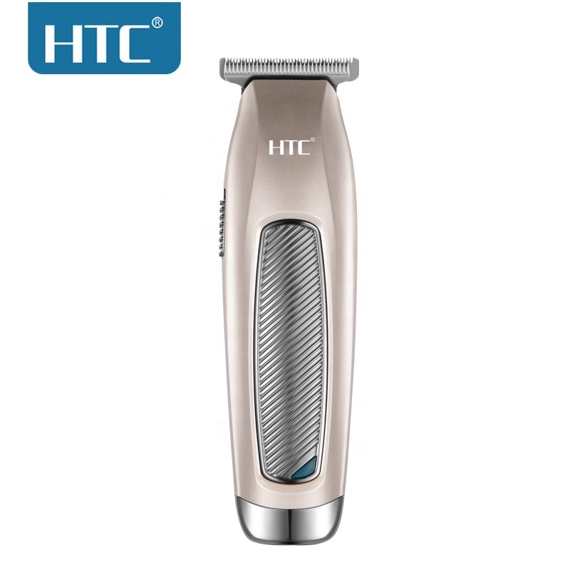 HTC AT-229 T- Blade zero cutting rechargeable hair clipper trimmer for barber and home use suitable outline and other hairstyle