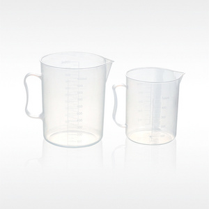 Plastic small 150ml 200ml 300ml liquid measuring cup with spout