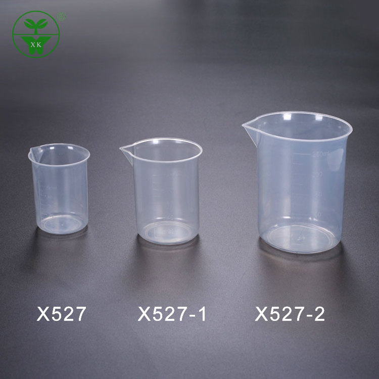 Plastic small 150ml 200ml 300ml liquid measuring cup with spout