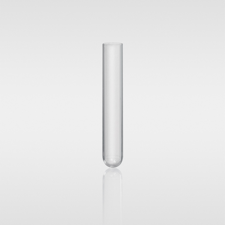 Custom size 20*200/18*180/15*150/13*100/12*100 plastic test tubes PP PS disposable test tubes with screw caps