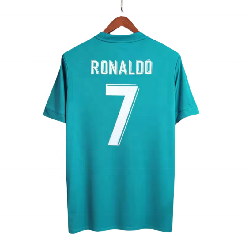 Fashionable Retro 14 15 16 17 Soccer Jerseys Ronaldo Beckham Vnistelrooy classic vintage Real Football Shirt