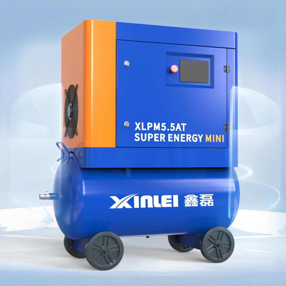 XLPM5.5AT Energy Save Multi function Mini Machines Industrial Mini Screw Air Compressor